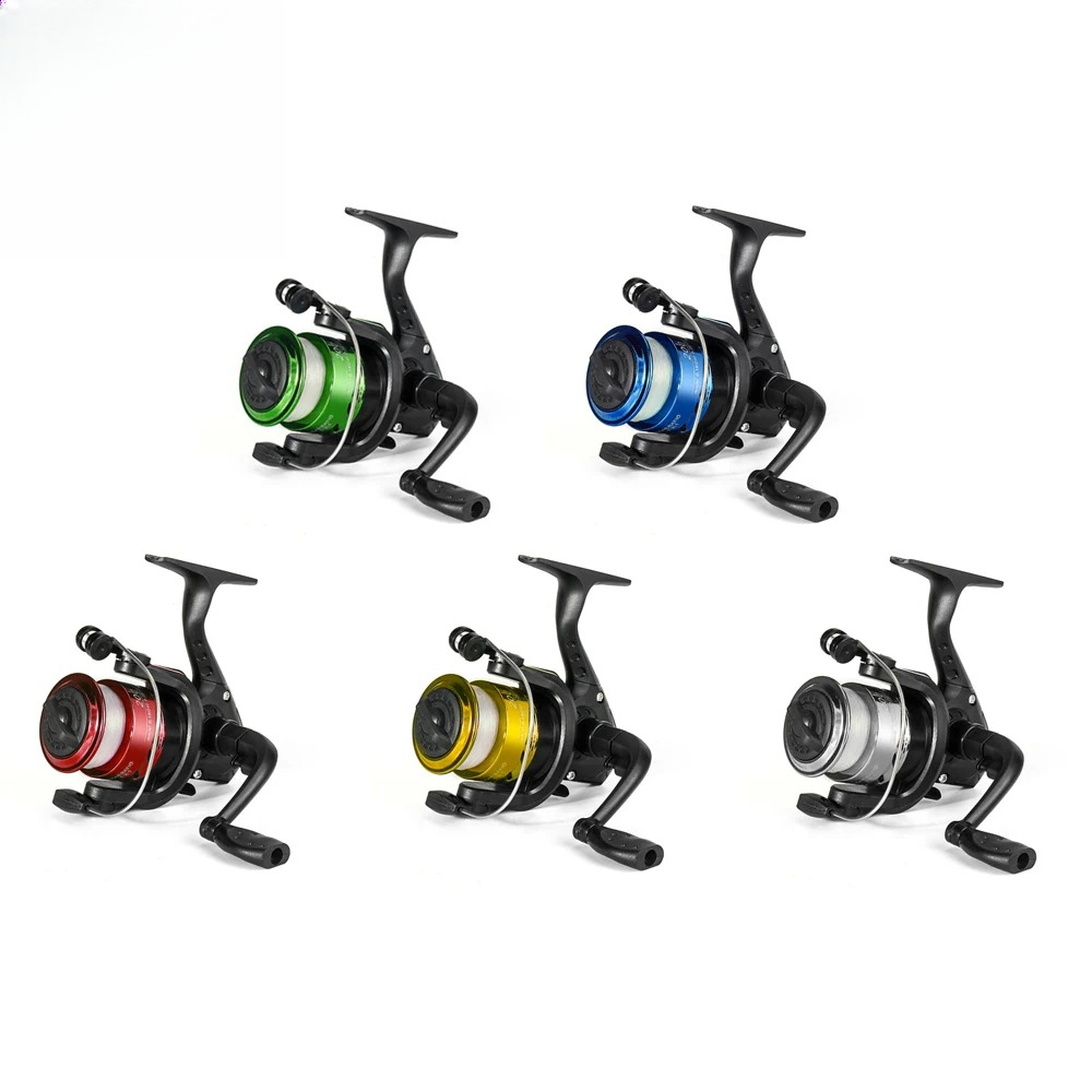 Fishing Equipment Line - بكرة صيد دوارة بنسبة 5.2:1 مصنوعة