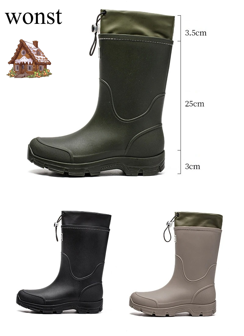 أحذية مطر شتوية، معدات صيد، أح - مراجعة Fishing Equipment Basic وسعره