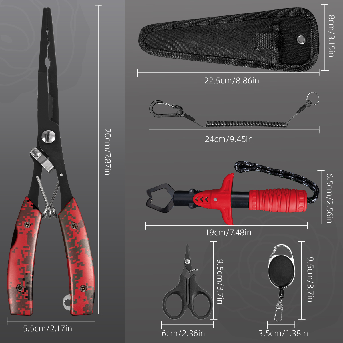 كماشة صيد وظيفية مصنوعة من الف - مراجعة Fishing Equipment Pictures وسعره