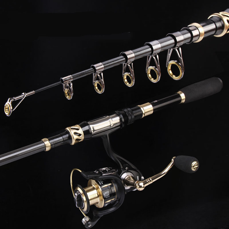 قصبة صيد خفيفة للغاية لصيد الك - مراجعة Telescopic Fishing Rod وسعره