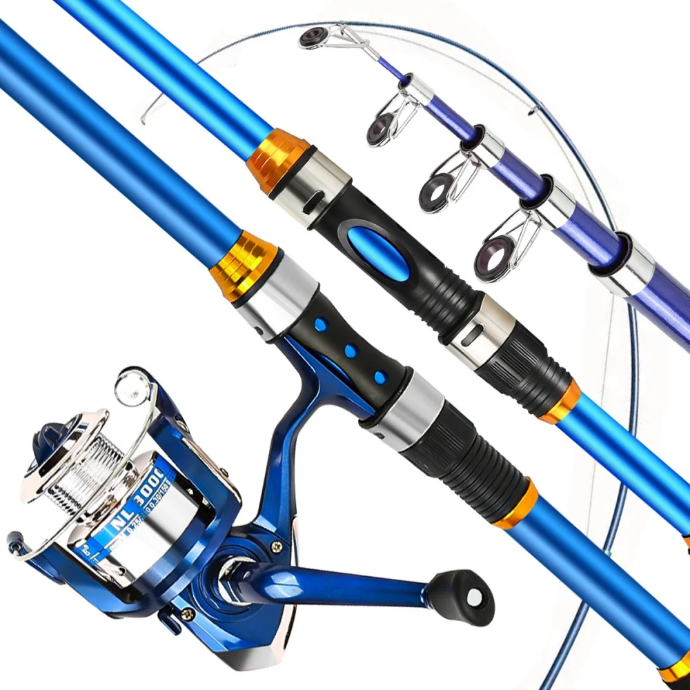 مجموعة صنارة صيد من الألياف ال - مراجعة Fishing Equipment Line وسعره